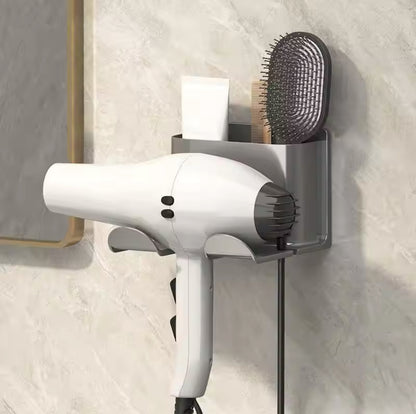 Wall Mounted Hair Dryer Holder