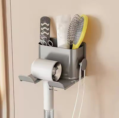 Wall Mounted Hair Dryer Holder