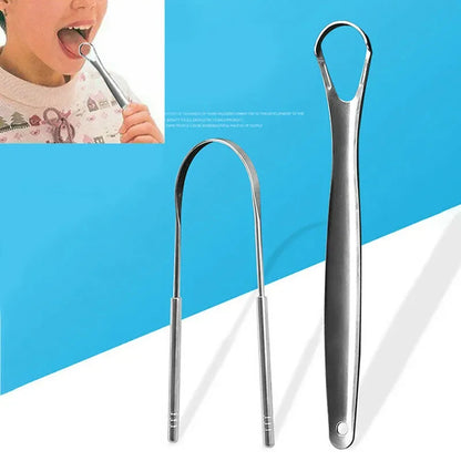 High Quality Stainless Steel Tongue Scraper